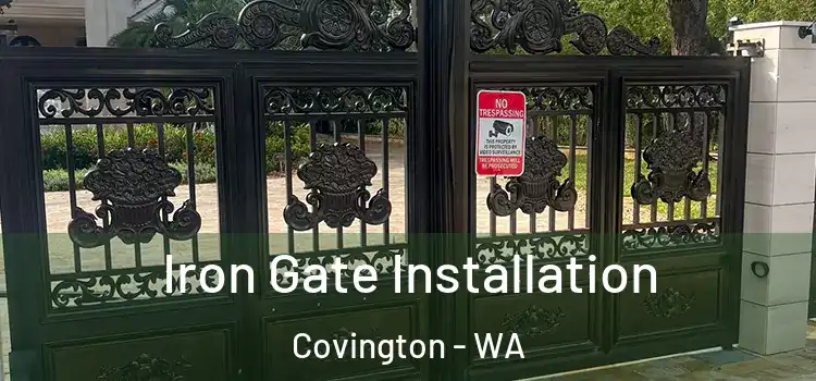 Iron Gate Installation Covington - WA